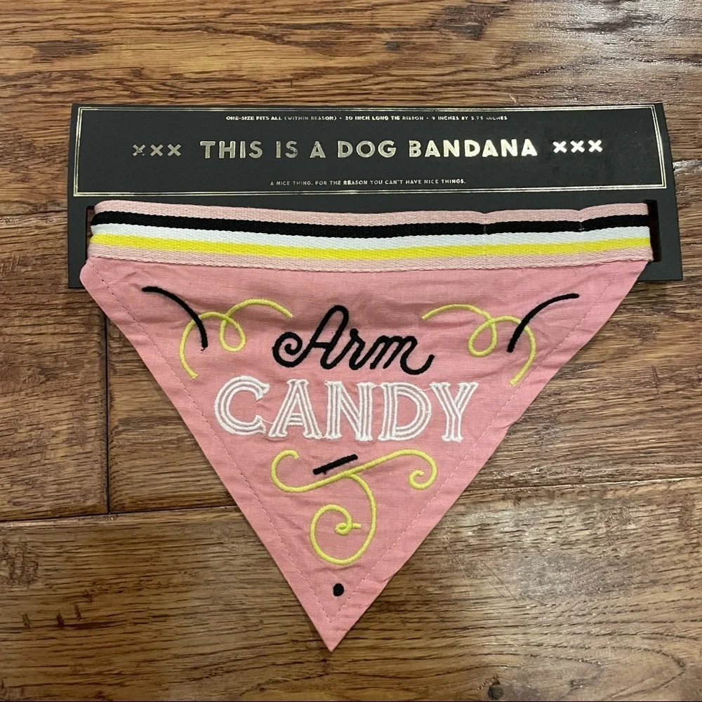 NWT “Arm Candy” Valentines Day dog/cat bandana OS